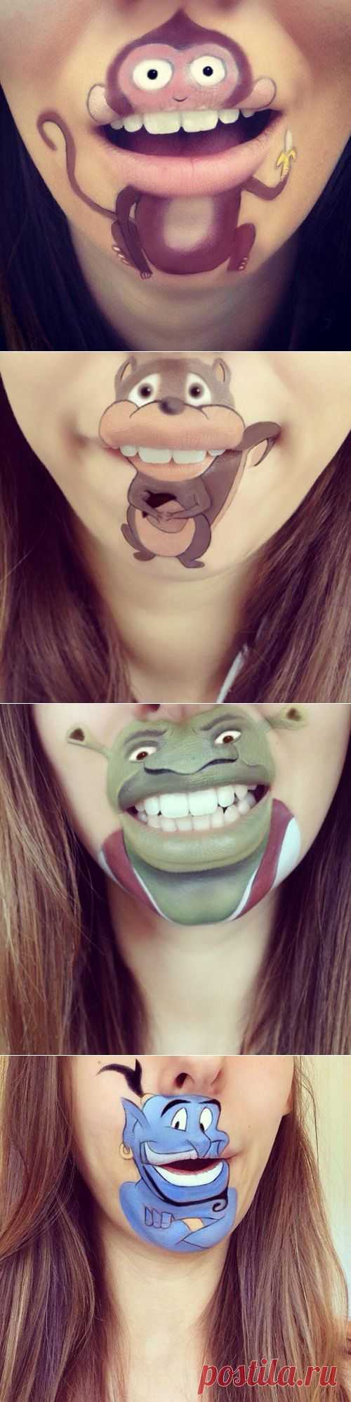 Мультяшные персонажи с губами Лауры Дженкинсон (28 )