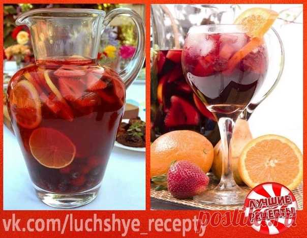 Сангрия (Sangria)

Самый популярный, разве что после пива и вина, напиток в Испании. Приготовленная правильно сангрия, не имеет ничего общего с синтетической покупной.

Ингредиенты:
Показать полностью...