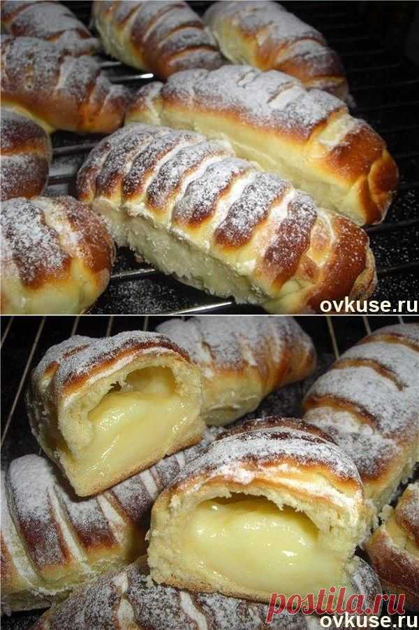 Булочки " Крем-Пармазель" - Простые рецепты Овкусе.ру