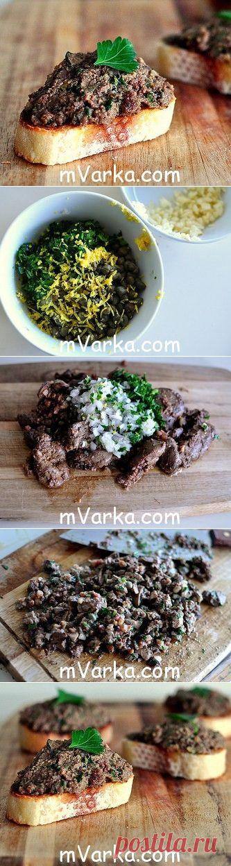 Паштет из куриной печени в мультиварке