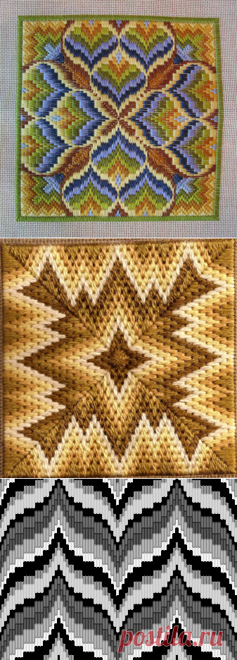 Вышивание-Designs for bargello