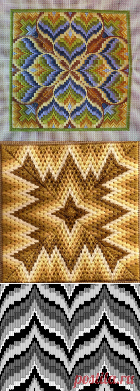 Вышивание-Designs for bargello