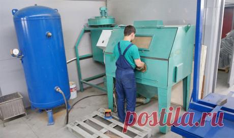Как выбрать компрессор для пескоструйной установки?