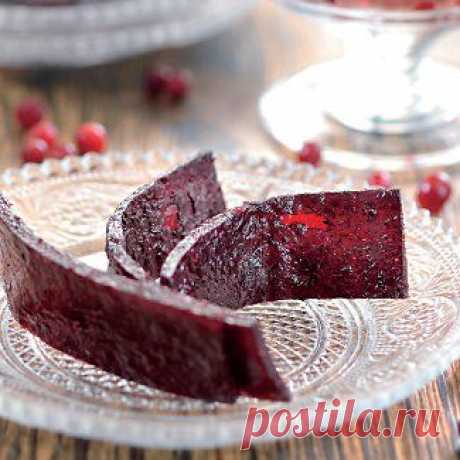 Пастила из брусники, заготовка. Пошаговый рецепт с фото