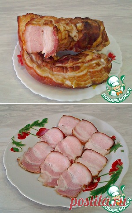 Грудинка горячего копчения – кулинарный рецепт