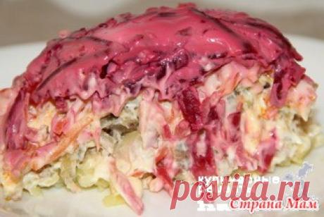 Салат " ГЕРБЕРА" :