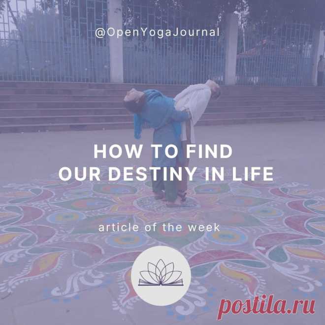 Each of us is wondering what is our destiny. Some find the answer to this question in early childhood, while for others the decision comes not at once, but after years and years of searching. What does yoga say about the choices of life journey?