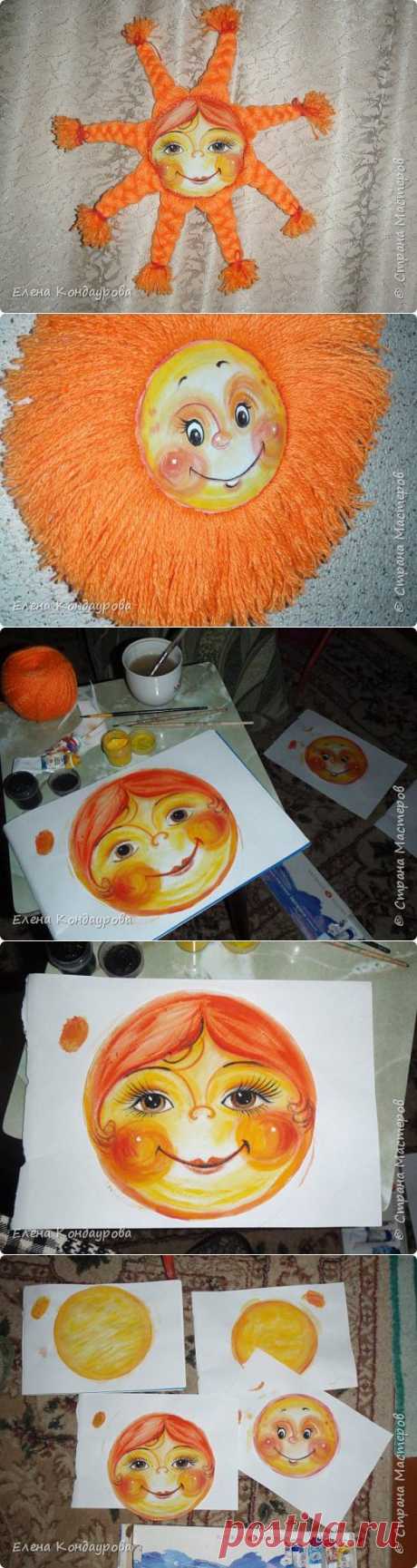 СОЛНЫШКО. Шьем игрушку. Мастер-класс