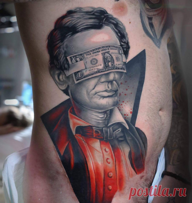 ТАТУ-МАСТЕР MICHAEL CLOUTIER (ЧЕРНО-СЕРАЯ, ЦВЕТНАЯ, РЕАЛИЗМ, ТРЭШ ПОЛЬКА) | Tattoo-Voops | Яндекс Дзен