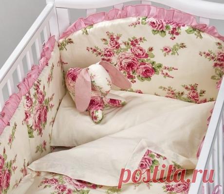 Бортики в кроватку своими руками | Зигзагом.com