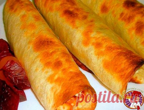 Шаурма в лаваше - кулинарный рецепт