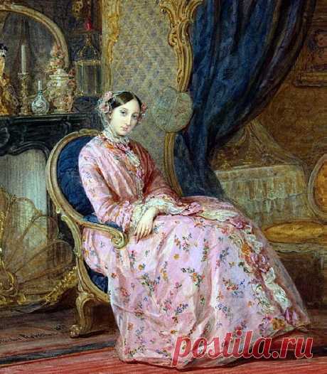 Robertson Christina Портрет княжны Марии Александровны - 1851.