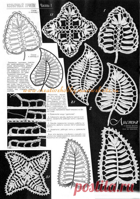 Студия KELA.RU » Элементы ирландского кружева