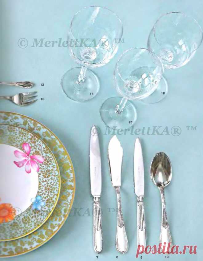 Праздничная сервировка стола... приборы и идеи
