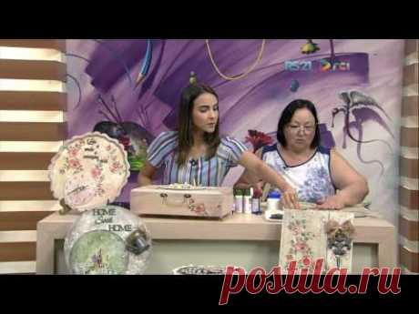 Mulher.com - 30/01/2017 - Relógio em placa de MDF - Rose Rodrigues P2