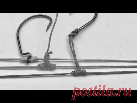 Вот четыре способа связать лески.