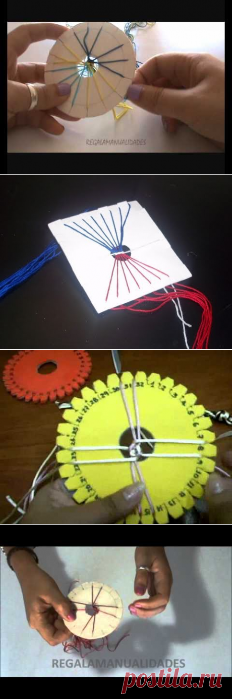 Como hacer pulsera de hilo redonda (round wire bracelet) - YouTube