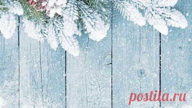 Новогодние и зимние обои