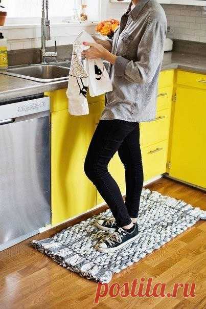 Кухонный коврик своими руками — Сделай сам, идеи для творчества - DIY Ideas
