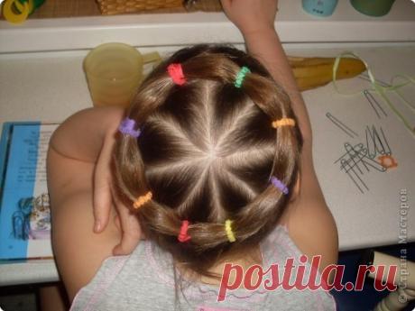 Простые прически для девочек на каждый день - фото