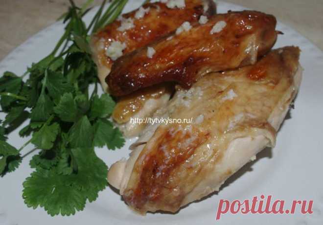 Курица по-грузински Шкмерули — ТутВкусно! ru