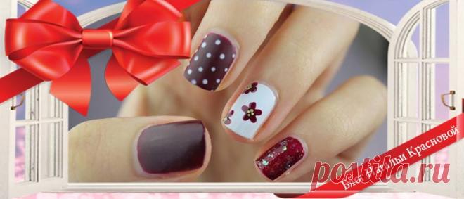 Легкие рисунки на ногтях: схемы, фото, видео, описание