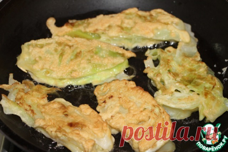 Капустные шницели с луковыми шкварками - альтернатива мясным, фальсификация, но зато какая аппетитная