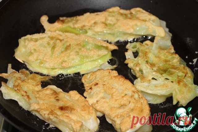 Капустные шницели с луковыми шкварками - альтернатива мясным, фальсификация, но зато какая аппетитная
