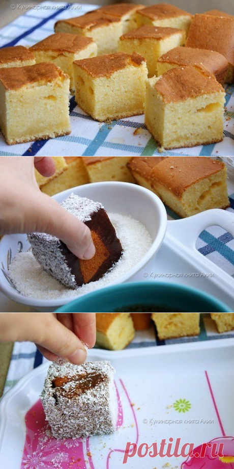 Нежное пирожное, тающее во рту