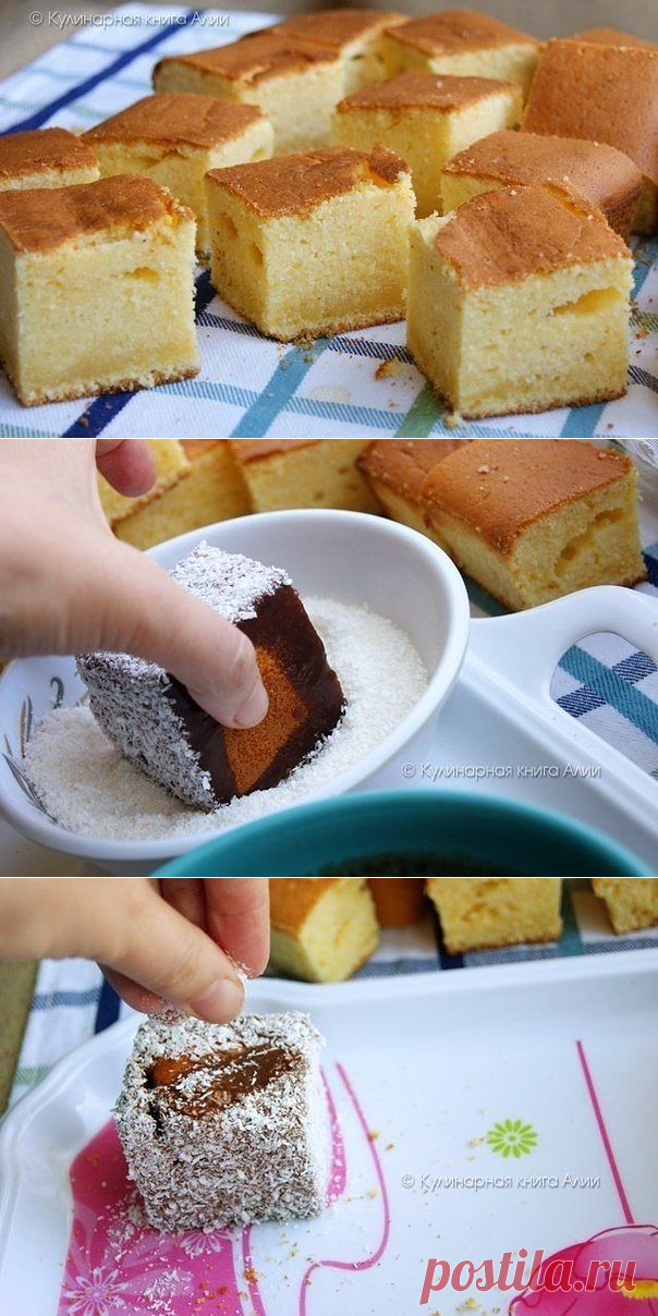 Нежное пирожное, тающее во рту