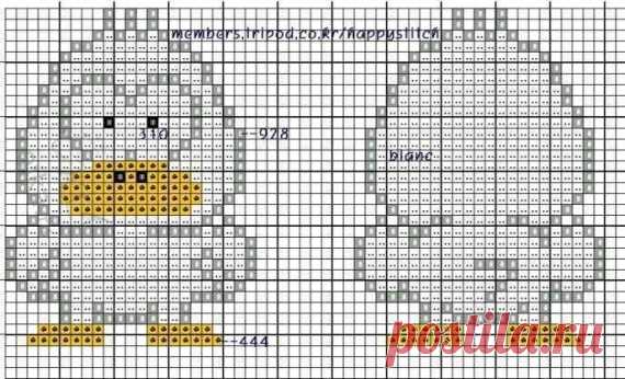 схема вышивки