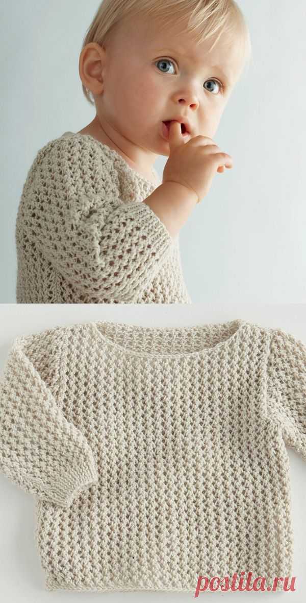 Beautiful baby beautiful sweater - image only, no pattern