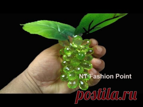 Learn beads works | Would you like learn beads grapes today?