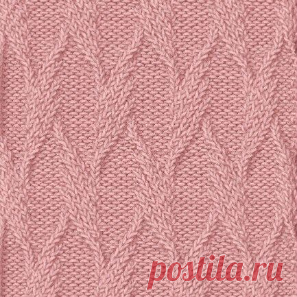 Подборка узоров спицами