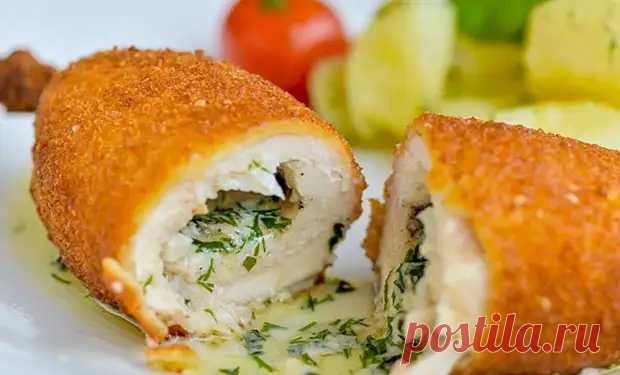 Котлеты по-киевски как в поваренной книге: готовим по ресторанному рецепту из СССР. 
РАЗНЫЕ версии приготовления в др.странах,
пошагово https://postila.ru/post/65740625