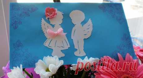 Конверт отличное обрамление для дарения сертификата, билетов, денег! Яркий акцент обязательно запомниться и будет радовать долгое время!