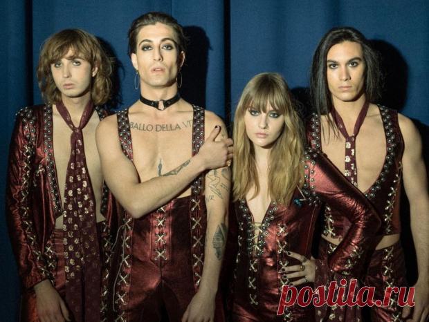 Солист группы Maneskin - настоящий рокер: яркие фото неординарного Дамиано Давида