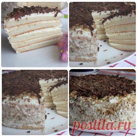 ТОРТ НА КЕФИРЕ Ингредиенты: Для теста: кефир - 0,5 литра (лучше однопроцентны... | Вкусные рецепты ТОРТ НА КЕФИРЕ Ингредиенты: Для теста: ✔ кефир — 0,5 литра (лучше однопроцентный), ✔ сах. песок- 1,5 стакана, ✔ 2