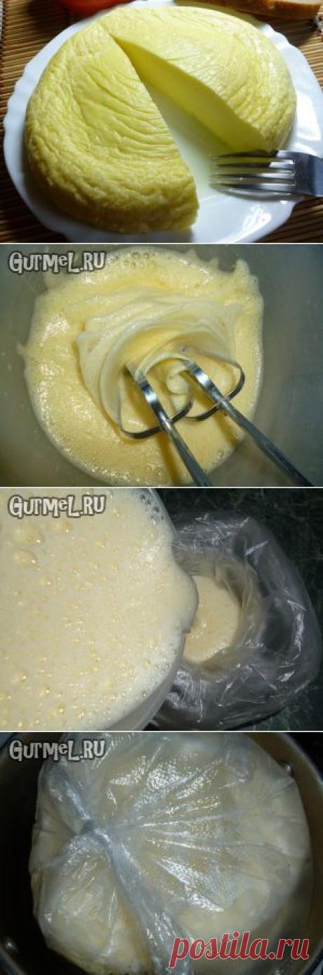 очень пышный, нежный и воздушный омлет в... пакете.