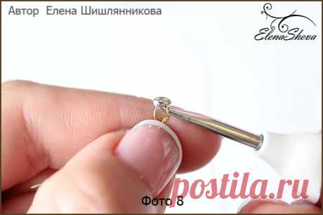 Вяжем из тонкой проволоки ажурные серьги «Мечты Одуванчика» | Журнал Ярмарки Мастеров