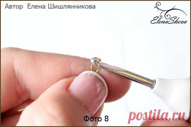 Вяжем из тонкой проволоки ажурные серьги «Мечты Одуванчика» | Журнал Ярмарки Мастеров