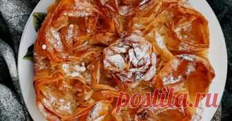Галотопита ( молочный пирог) Блог о домашней кулинарии, умении вкусно приготовить и красиво подать.