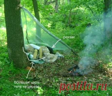 ЭКСТРЕМАЛЬНОЕ УКРЫТИЕ В ЛЕТНЕМ ЛЕСУ