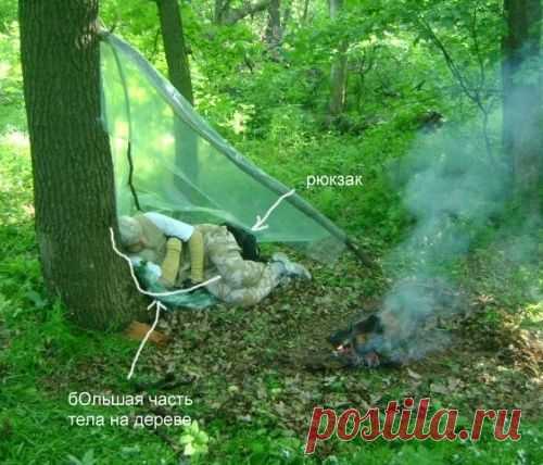 ЭКСТРЕМАЛЬНОЕ УКРЫТИЕ В ЛЕТНЕМ ЛЕСУ