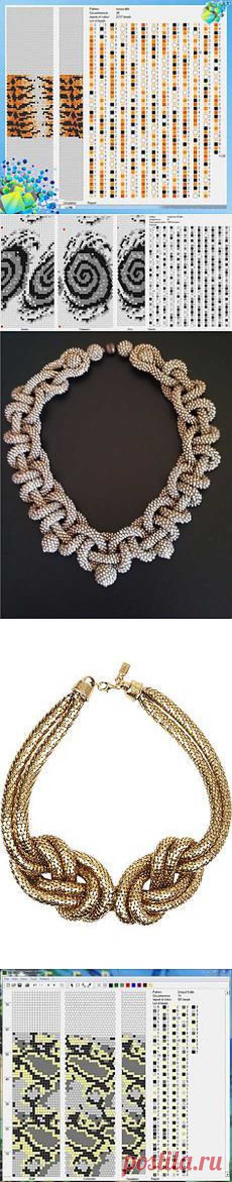 Bead ropes (пинтерест)