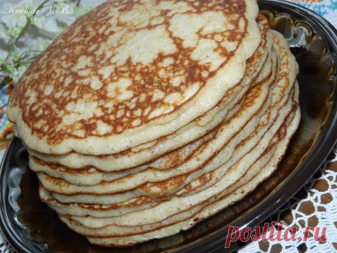 Манно-овсянные блины