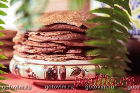 Гречневые блины (с пшеничной мукой) / Готовим.РУ