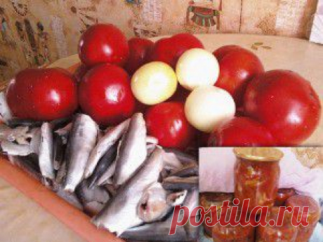 Салат с килькой на зиму