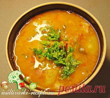 Суп чечевичный в мультиварке
