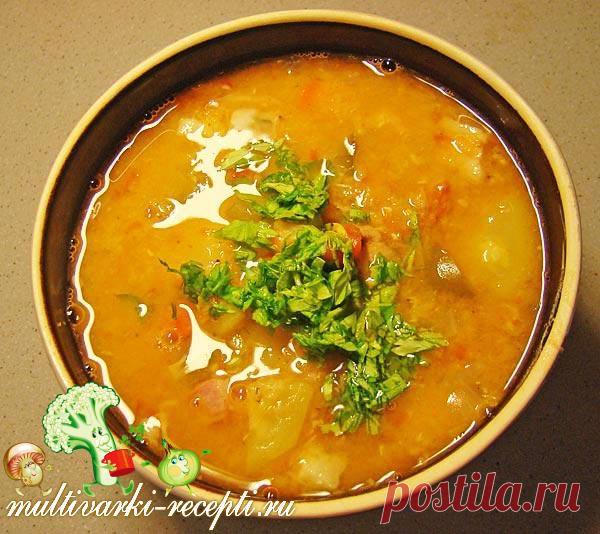 Суп чечевичный в мультиварке